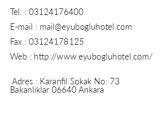 Eybolu Hotel iletiim bilgileri